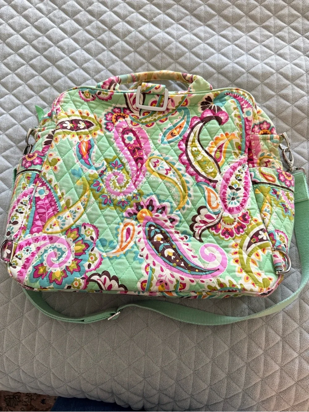 Vera Bradley convertible diaper bag